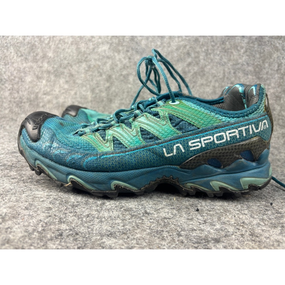La Sportiva Ultra Raptor Trail Running Shoes Womens 9 Teal Green 202-B-C